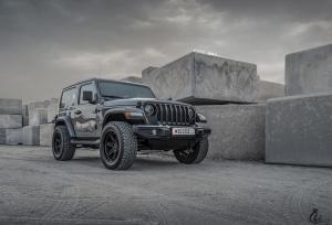 Jeep Wrangler Sahara on ADV.1 Wheels (ADV10 TRACK SPEC CS) 2019 года